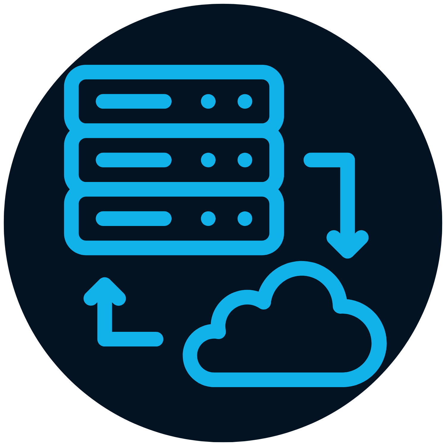 network mitigation icon